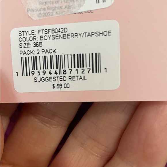 BNWT Thalia Sodi Lace Longline Bra Set - Plum & Black 36B - Picture 5 of 6